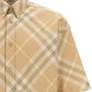 Burberry Logo Embroidery Check Shirt