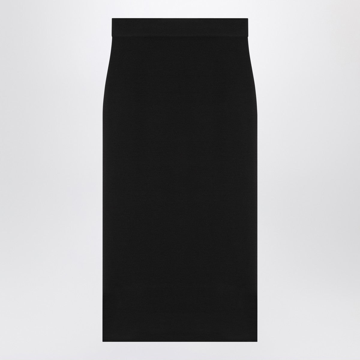 Saint Laurent Black wool pencil skirt