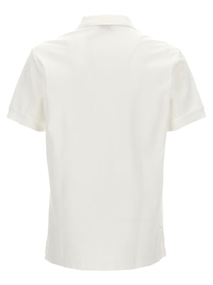 Burberry Logo Embroidery Polo Shirt