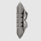 Gucci Horsebit Chain Small Shoulder Bag Quilted Grey