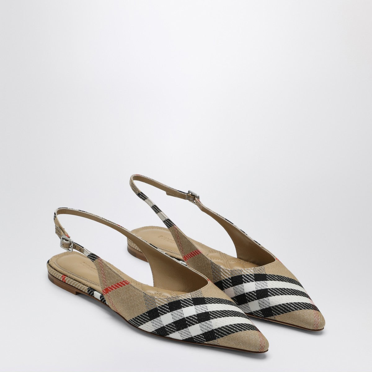 Burberry Burberry Ballerine slingback Birdie Check