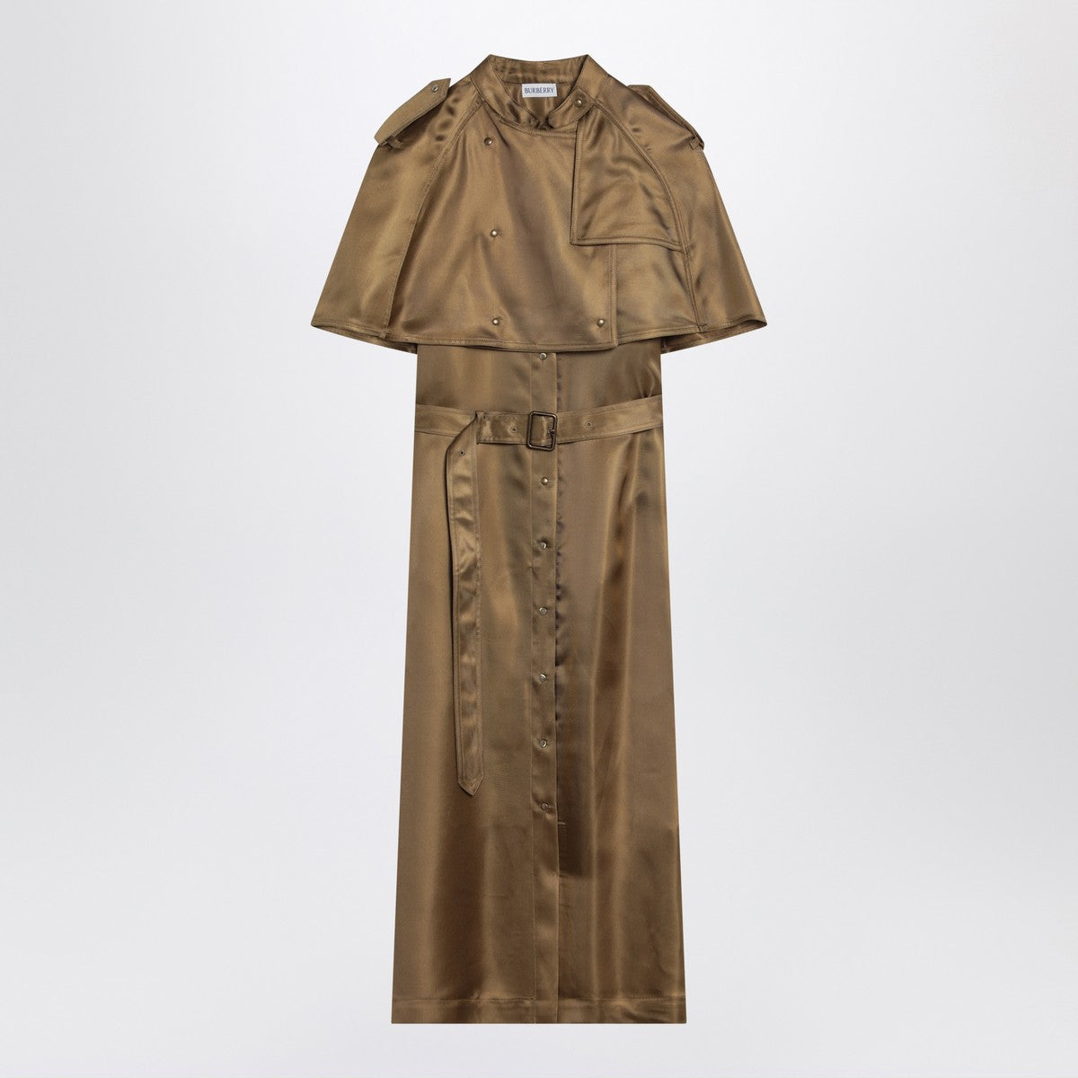 Burberry Viscose twill trench dress