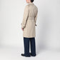 Burberry Beige cotton trench coat with belt