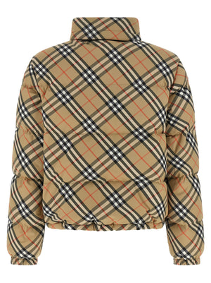 Burberry Ambleside Check Down Jacket