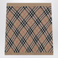 Burberry Wool and mohair blend check mini skirt