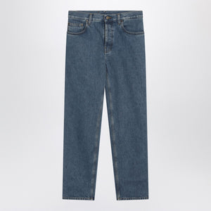 Burberry Medium-blue regular-fit jeans