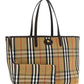 Burberry Medium Bloomsbury Reversible Shopping Bag