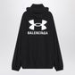Balenciaga Black Under Armour windbreaker collaboration