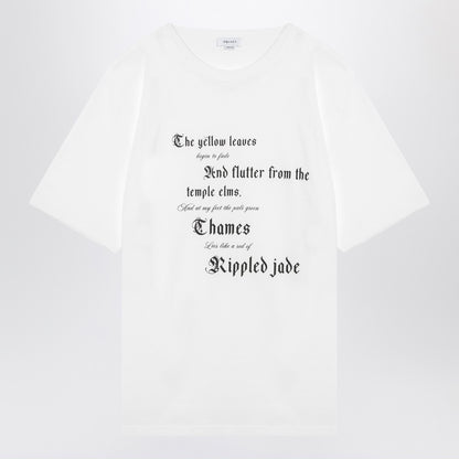 Alexander McQueen white cotton t-shirt