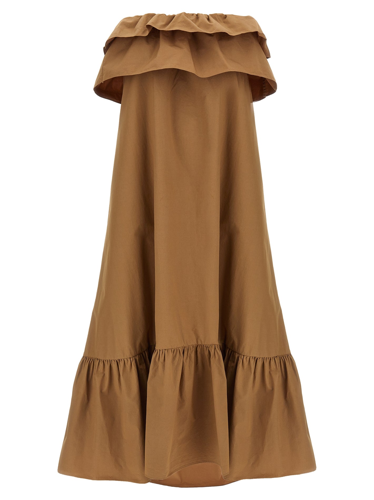 Saint Laurent Flounce Dress