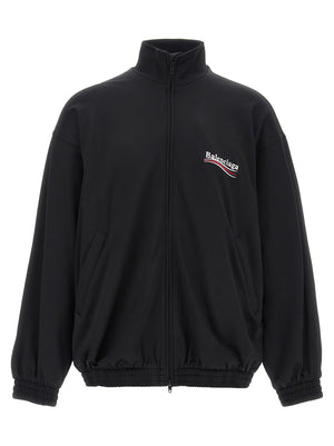 Balenciaga Logo Embroidery Sweatshirt