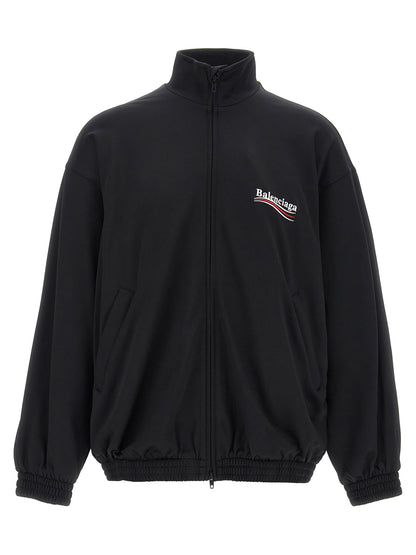 Balenciaga Logo Embroidery Sweatshirt