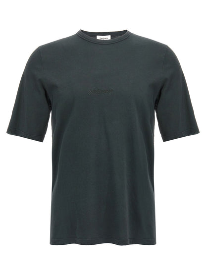 Saint Laurent Logo Embroidery T-shirt