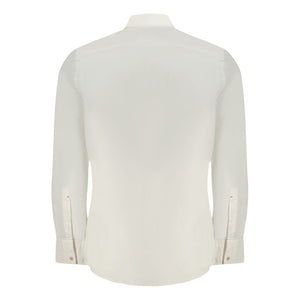 Hugo Boss White Cotton Men Shirt