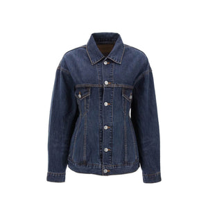 Balenciaga 'Hourglass' Denim Jacket