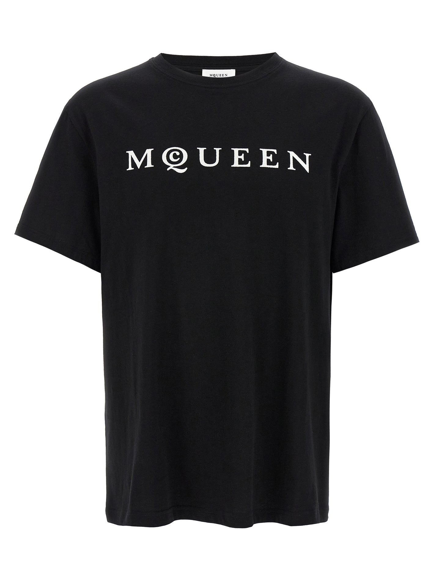 Alexander McQueen Flocked Mcqueen T-shirt