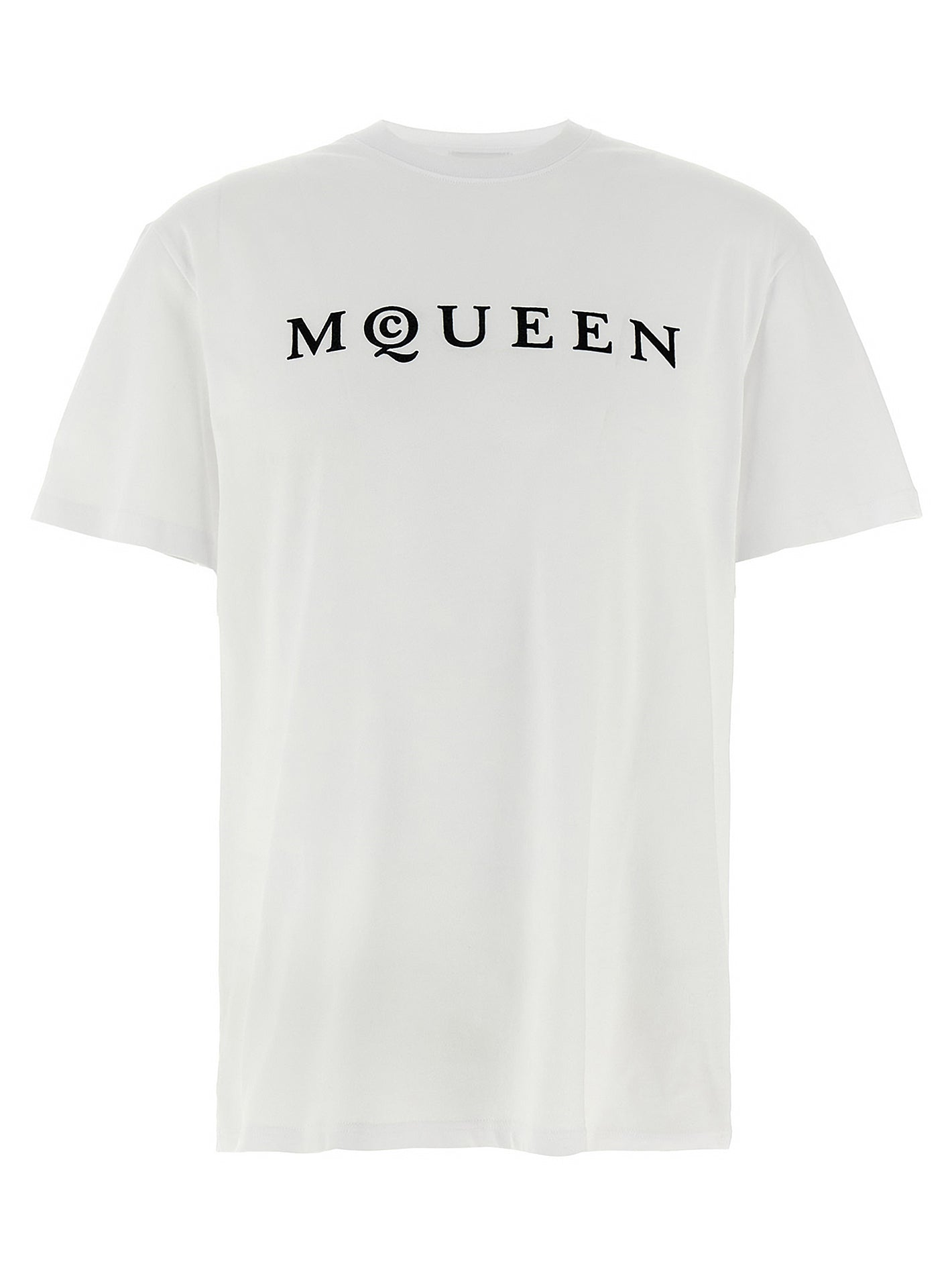 Alexander McQueen Flocked Mcqueen T-shirt