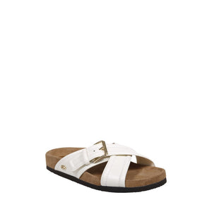 Valentino Garavani Leather Flat Sandals