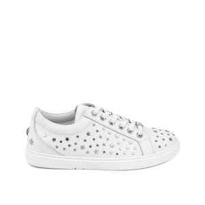 Jimmy Choo Cash Star Leather Sneakers