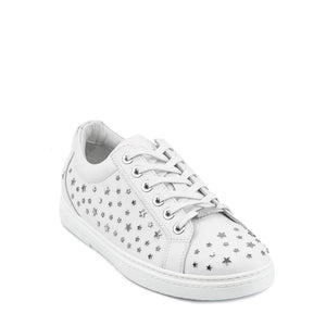 Jimmy Choo Cash Star Leather Sneakers