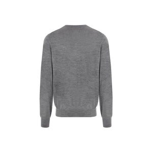 Brunello Cucinelli Gray Cashmere Men Sweater
