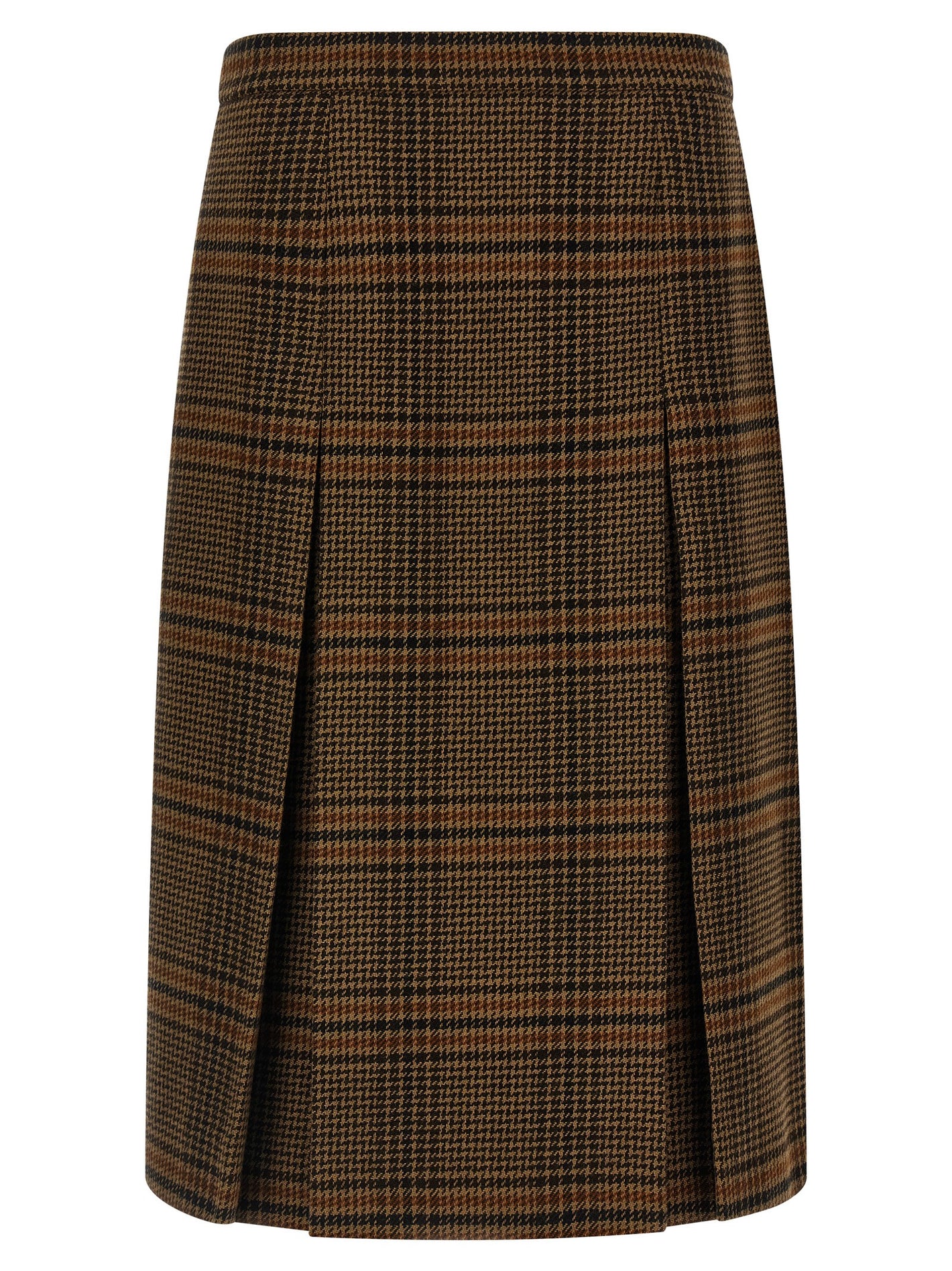 Saint Laurent Prince Of Wales Skirt