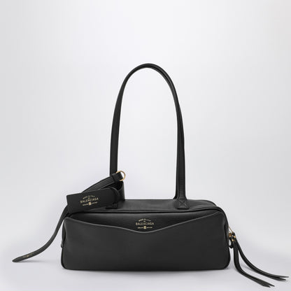 Balenciaga Small black Carrie bowling bag