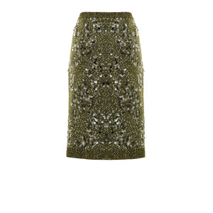 Gucci Green Viscose Skirt