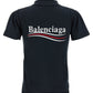 Balenciaga Logo Embroidery Polo Shirt
