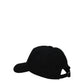 Valentino Garavani Black Cotton Caps (Baseball Hat)