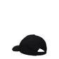 Versace Black Cotton Caps (Baseball Hat)