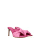 Jacquemus Pink Leather Stiletto Heels Sandals