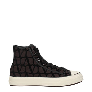 Valentino Garavani Brown Fabric High Tops