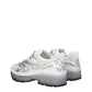 Valentino Garavani White Fabric Athletic Sneakers