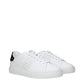 Versace Greca Pony Effect Leather Low Tops Sneakers White
