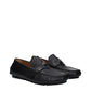 Versace Medusa Leather Slip-On Loafers Black