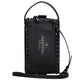 Valentino Garavani Black Leather Clutch Bags