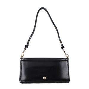 Tory Burch Black Leather Shoulder Bags