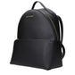 Michael Kors Black Leather Backpacks