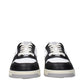 Versace Medusa Leather Low Tops Black and White