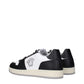 Versace Medusa Leather Low Tops Black and White