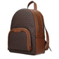 Michael Kors Brown Fabric Backpacks