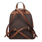 Michael Kors Brown Fabric Backpacks