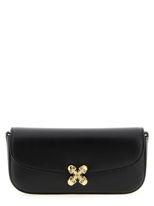Alexander McQueen Skull Flower Small Crossbody Bag