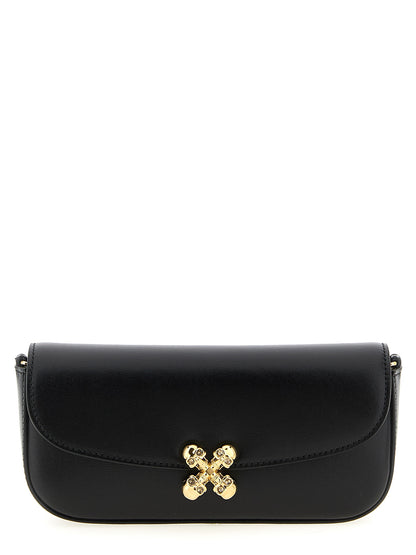 Alexander McQueen Skull Flower Small Crossbody Bag