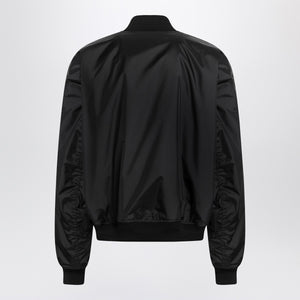 Balenciaga Black nylon Uniform Merch Large Fit bomber