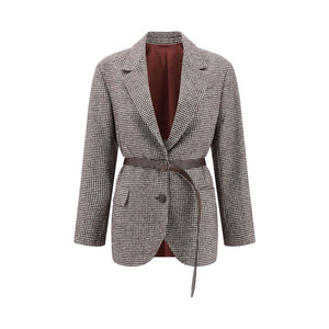 Brunello Cucinelli Blazer Jacket with belt