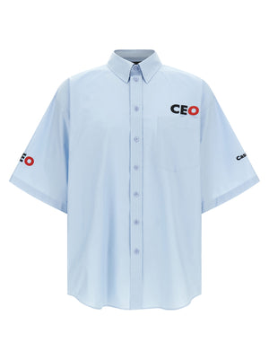 Balenciaga Ceo Uniform Logo Shirt