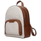 Michael Kors Beige Fabric Backpacks