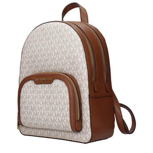 Michael Kors Beige Fabric Backpacks